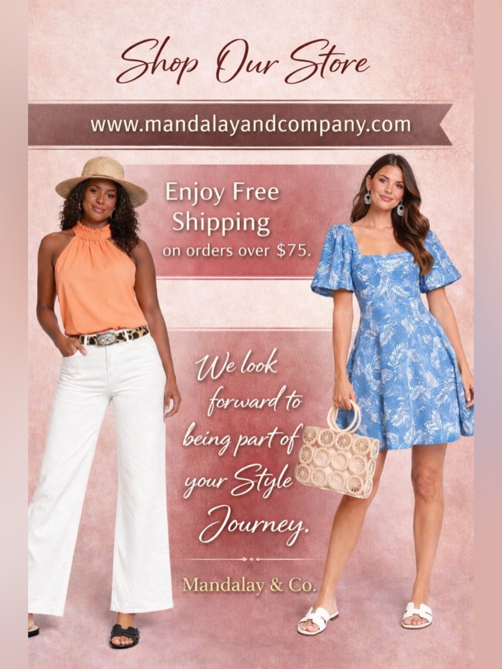 Premium Online Women’s Boutique Store offering Apparel to Accessories.